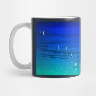 Surfing in Lefkada Mug